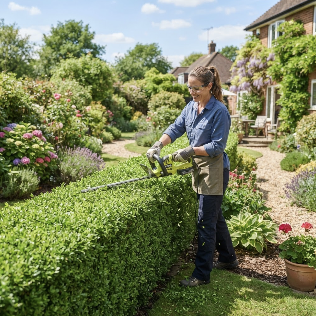 The Helpful Handyman gardening services badge